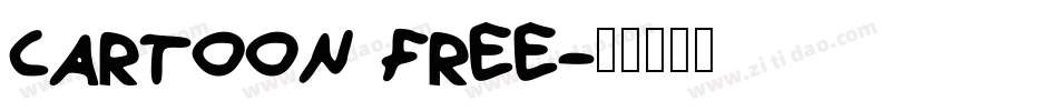 CARTOON FREE字体转换